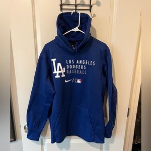 NIKE LOS ANGELES DODGERS PULLOVER HOODIE NEW!